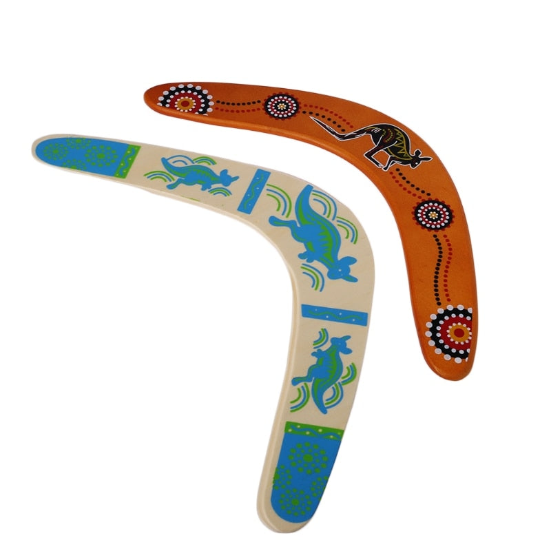 Kangourou Throwback Boomerang en forme de V disque volant lancer attraper jeu de plein air