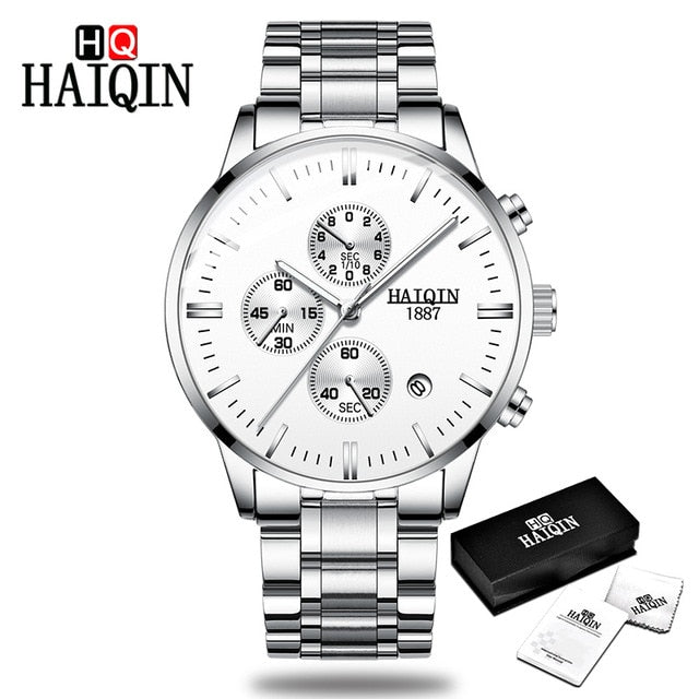 Relojes Hombre Top Brand Luxury Men Watches Man Business Quartz Watch Auto Date Waterproof Clock Relogio Masculino Montre Homme