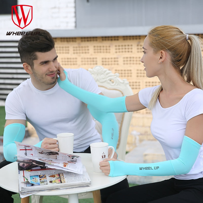 Icecool – manchons de Protection contre les rayons UV, protection contre les rayons UV, pour bras de vélo, vtt, équipement de vélo en plein air