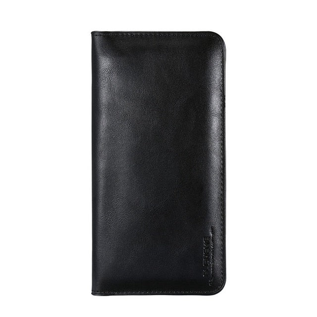 FLOVEME portefeuille universel en cuir véritable pour iPhone X 8 7 6 6 s Plus pour Samsung Galaxy Note 8 S8 Plus S7 S6 Edge pochette