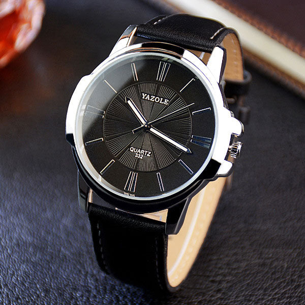 YAZOLE 2019 Fashion Quartz Watch Men Watches Top Brand Luxury Male Clock Business Mens Wrist Watch Hodinky Relogio Masculino