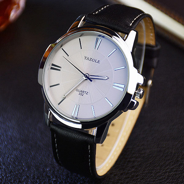 YAZOLE 2019 mode montre à Quartz hommes montres haut de gamme de luxe homme horloge affaires hommes montre-bracelet Hodinky Relogio Masculino