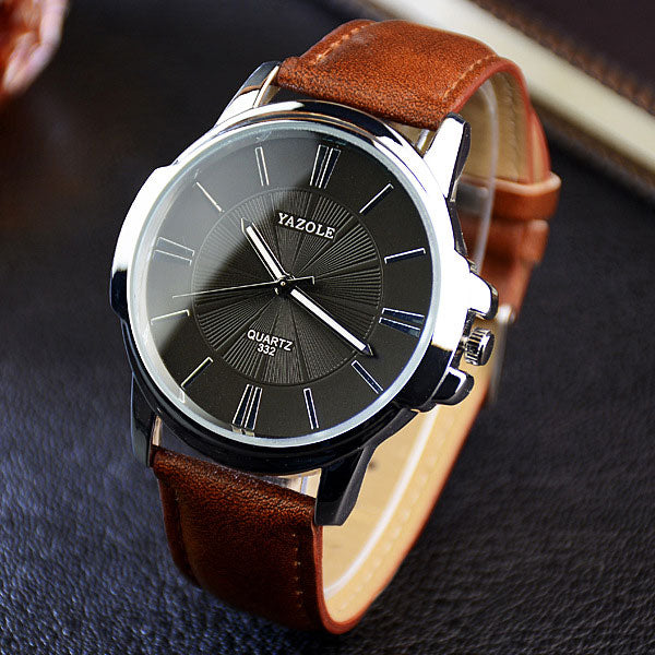 YAZOLE 2019 mode montre à Quartz hommes montres haut de gamme de luxe homme horloge affaires hommes montre-bracelet Hodinky Relogio Masculino