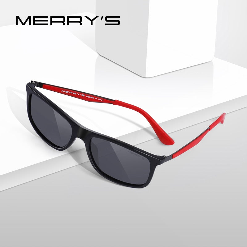 MERRYS DESIGN Men Classic Polarized Sunglasses TR90 Legs Outdoor Sports Ultra-light Series 100% UV Protection S8161